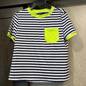 Shein - Striped Shirt - Medium